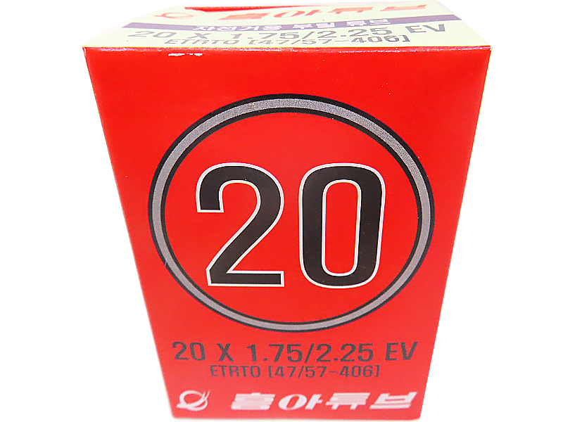 쥬브(20*1.75/2.25, EV 흥아) BOX 포장