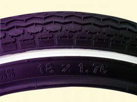 타이어(18*1.75, 흥아HS159, 로드식, 흑색)