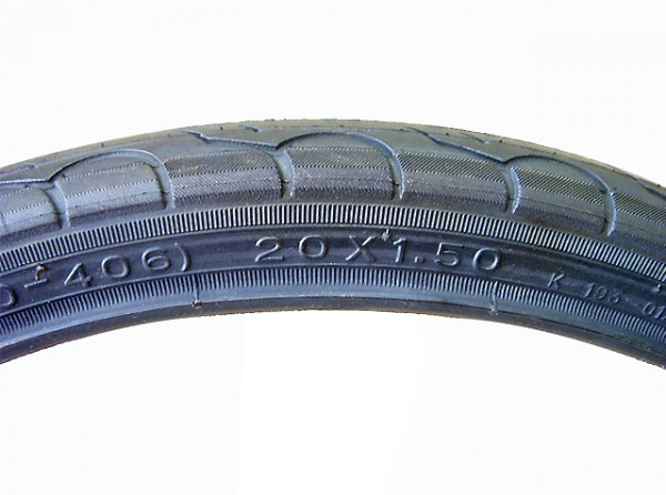 타이어(20*1.50, 켄다K193, 흑색, 타이어1/타1+쥬브1(던롭 EV))