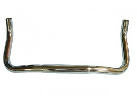 핸들바(블혼바, 스틸, 맥기/은색, 25.4*410mm) 대만