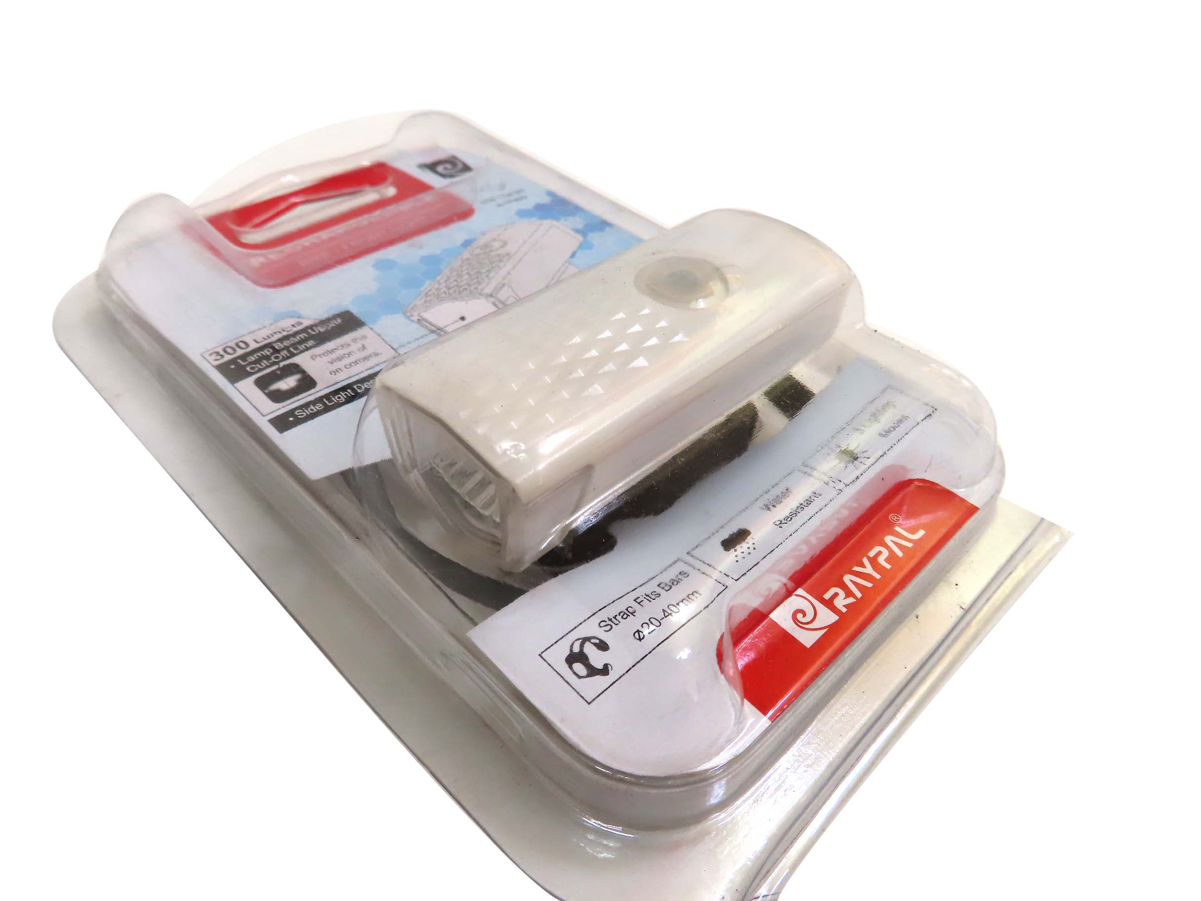라이트(충전식 USB충전, RAYPAL RPL-2255, 백색/흑색)