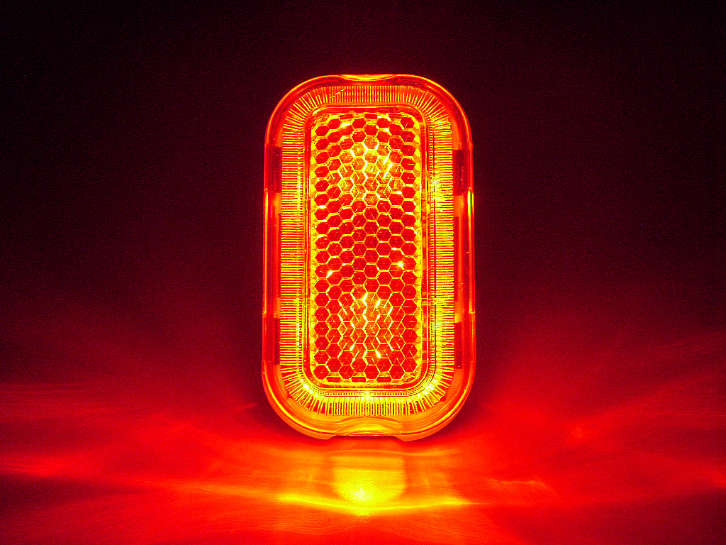 깜박등(2구 LED, XC-257R, 신모델)