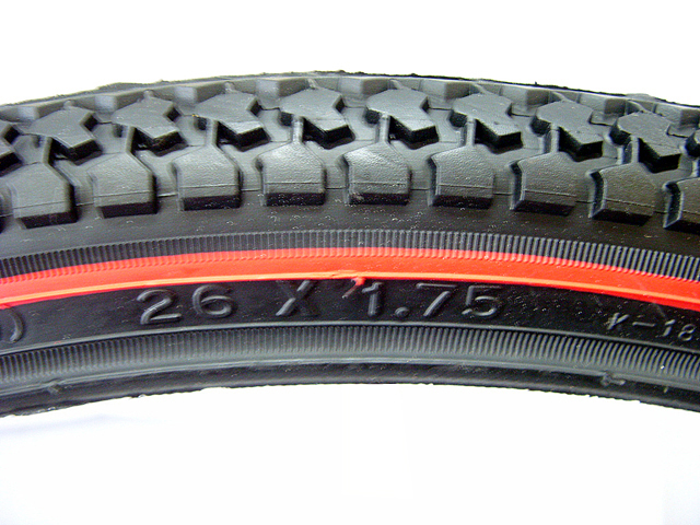 타이어(26*1.75, 켄다K184, 흑색)