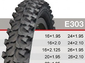 타이어(26*1.95, 중국A, E302 / E303, MT몰드,  흑색)