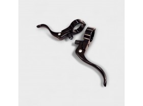 브레이크레바(픽시/하이브리드, 늄, 31.8mm, 좌우세트/좌측-앞 1개, 흑색) 대만