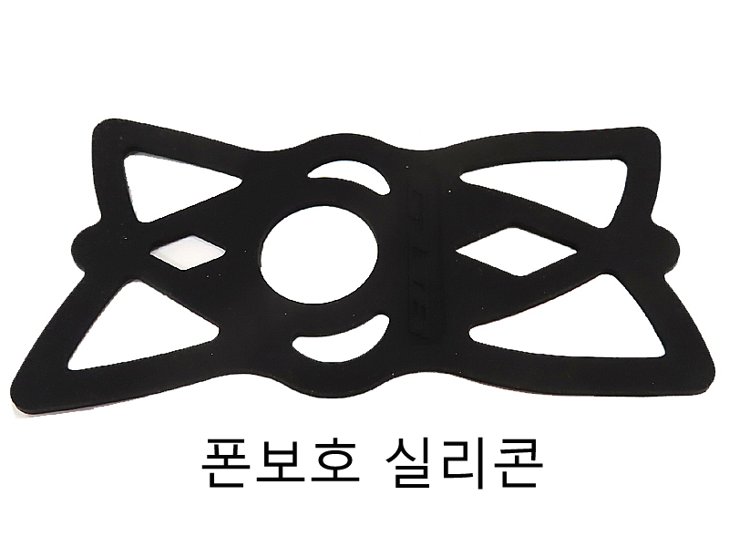 가방(스마트폰거치대 GUB PRO-7, 턱높음, 흑색, 3단) 폰보호실리콘포함