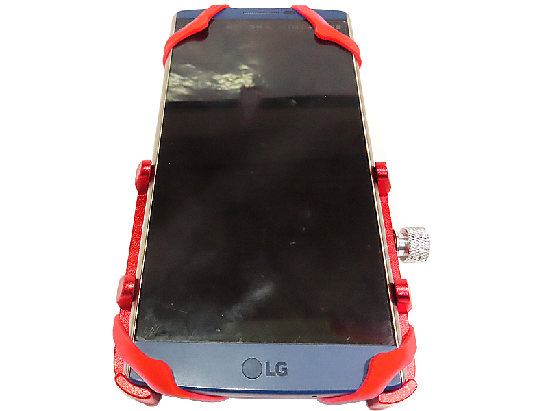 가방(스마트폰거치대 GUB PRO-7, 턱높음, 흑색, 3단) 폰보호실리콘포함