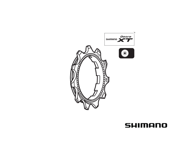 후일 스프라켓(9단, 시마노 XT, CS-M760, 11T)