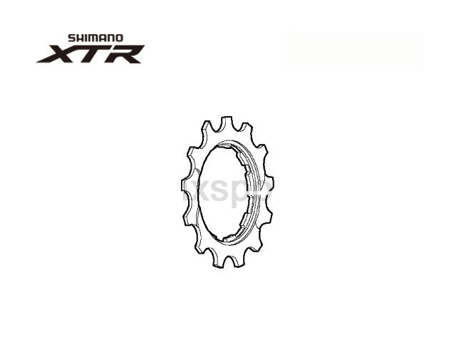 후일 스프라켓(9단, 시마노 XTR, CS-M960, 13T)