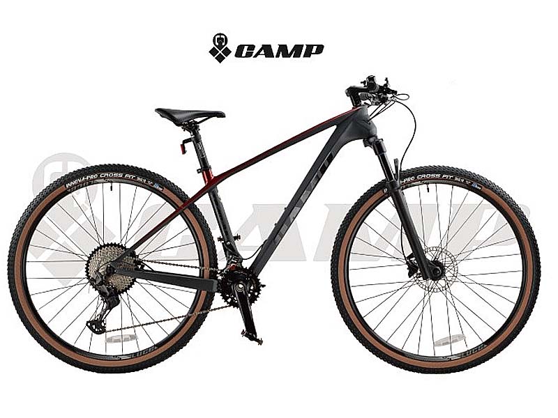 카본MTB(캠프 TEAM 9.2(팀) 29*24S(2*12S), 시마노 XT 5점-시마노유압, 에어샥, 흑색/회적, 15.5