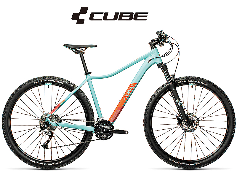 고급MTB(큐브CUBE 액세스WS PRO 27.5*18S, 시마노5점, 13.5/16', 연녹색, 독일차)